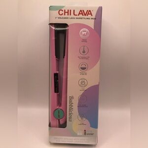 CHI Pink Volcanic Lava Hairstyling Iron